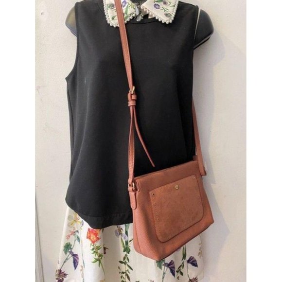 lc lauren conrad orange cross body bag - Picture 5 of 8